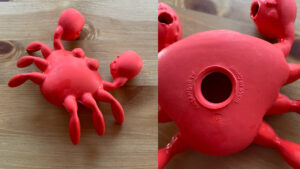 Begin Again Bathtub Pal – Red Crab